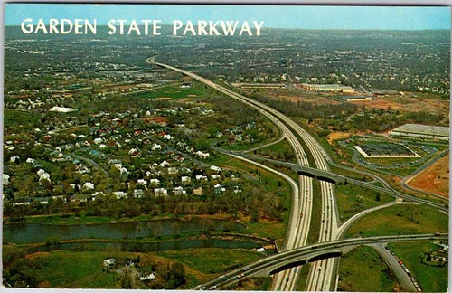 Paramus postcard garden - postcard,