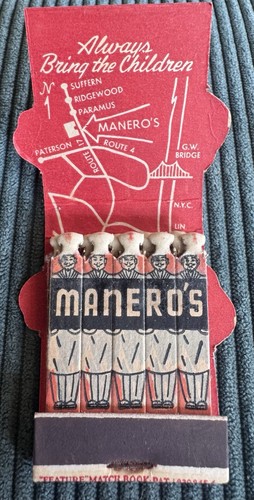 Vintage feature matchbook - vintage,